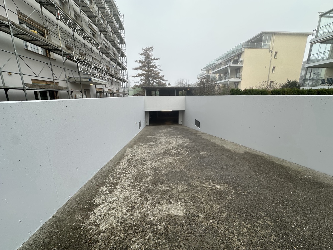 Erneuerung Garageneinfahrt & Sockel